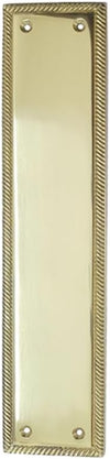 "Baalim" Brass Push Plate