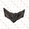 "Arah" Black Antique Cast Iron L-Corner