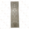 10 Inch "Nezib" Decorative Brass Push Plate