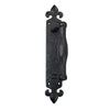 Achaz Iron Door Pull With Back Plate