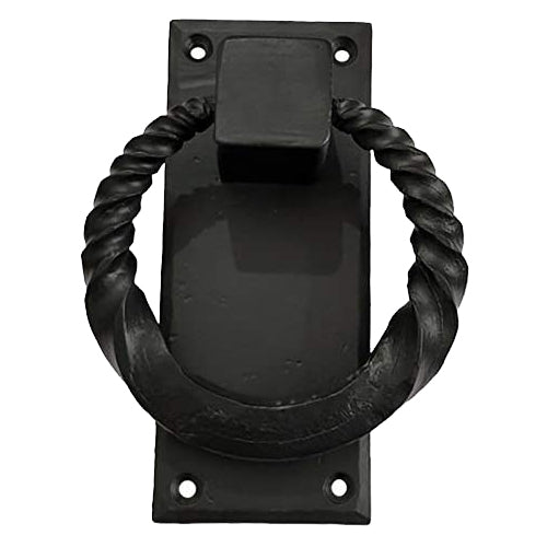 Buy "Baalath" Black Antique Iron Door Knocker ( Des-01 )-Premium Harware Products Online - Adonai Hardware