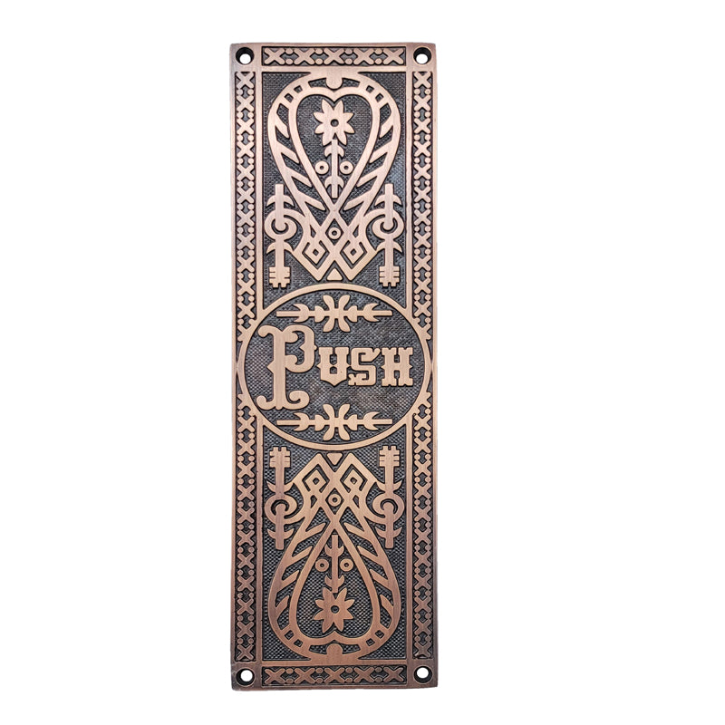 10 inch "Pull" Brass Push Plate (Copy)