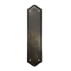12 Inch "Simeon" Brass Push Plate
