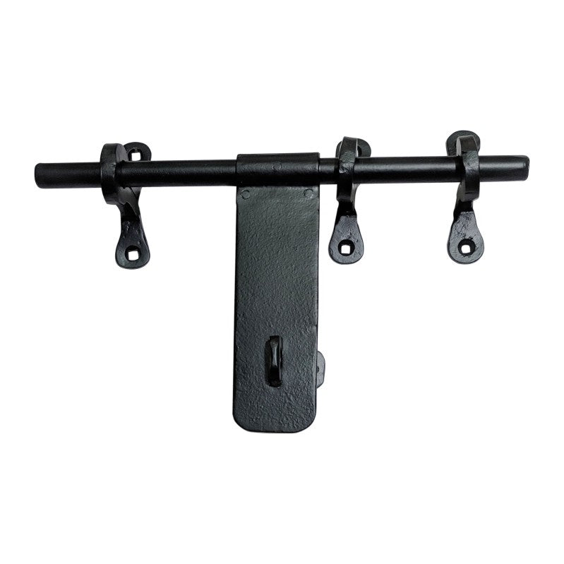 Buy 12" "Jaazaniah" Black Antique Iron Aldrop-Premium Harware Products Online - Adonai Hardware