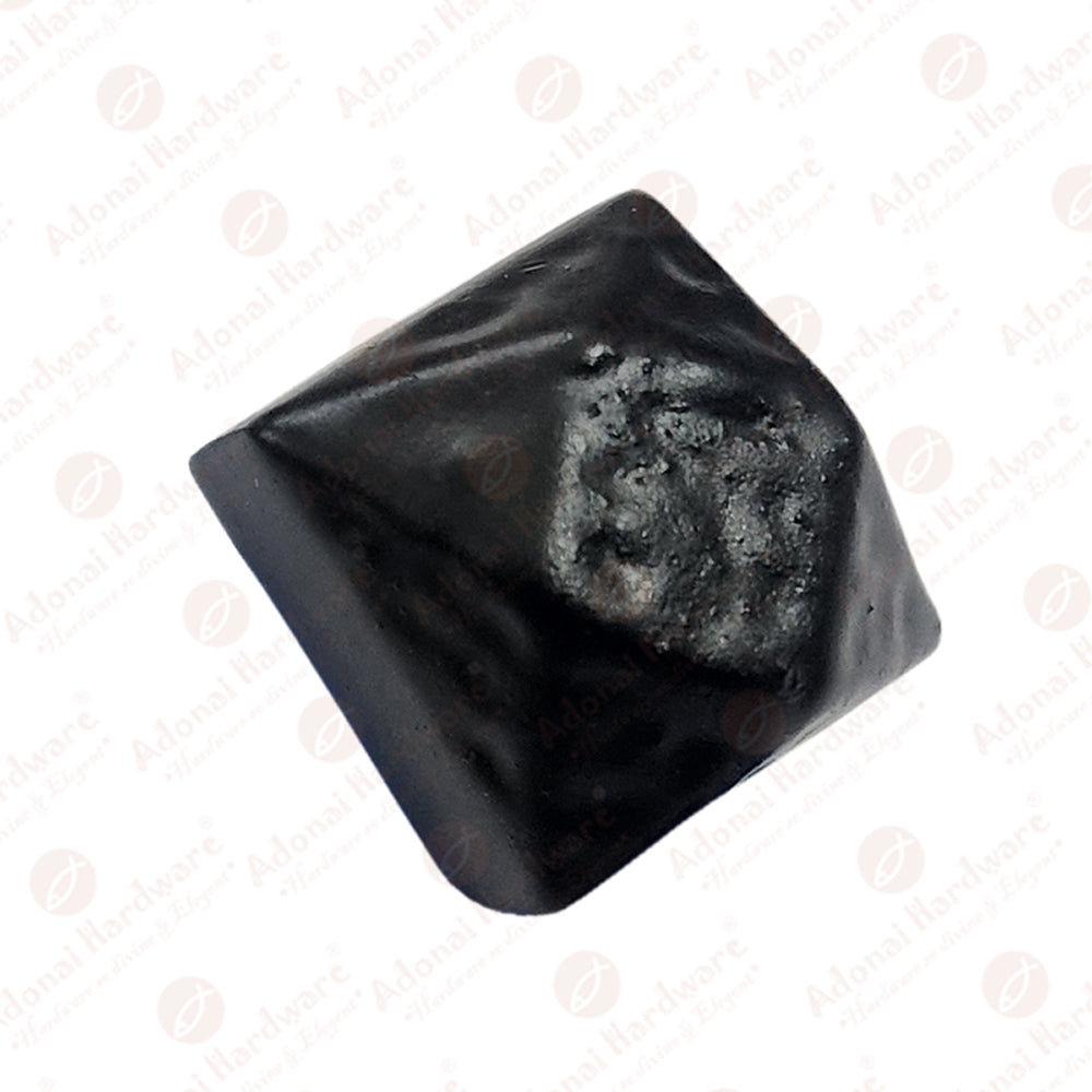 16mm "Hallelujah" Black Antique Iron Decorative Door Stud