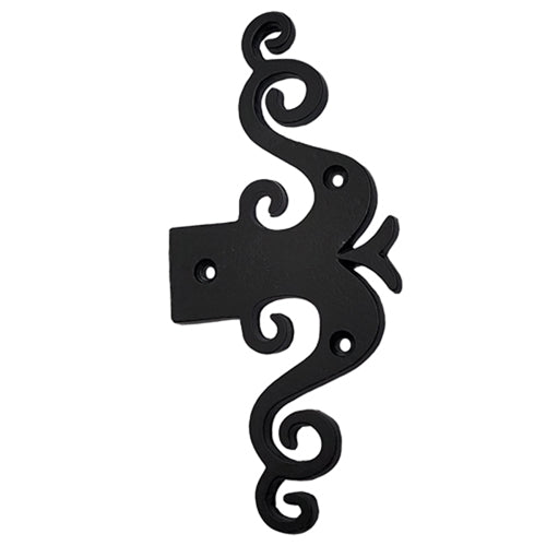 Buy 6.1 Inch "Reaiah" Antique Cast Iron Floral False Hinge without Texture-Premium Harware Products Online - Adonai Hardware