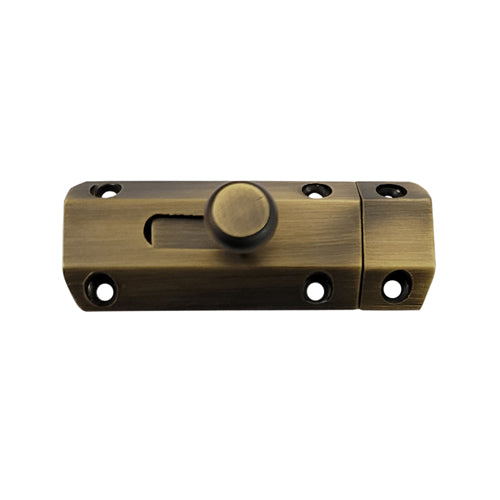 Buy 2.40" "Ahlab" Brass Latch Surface Bolt-Premium Harware Products Online - Adonai Hardware