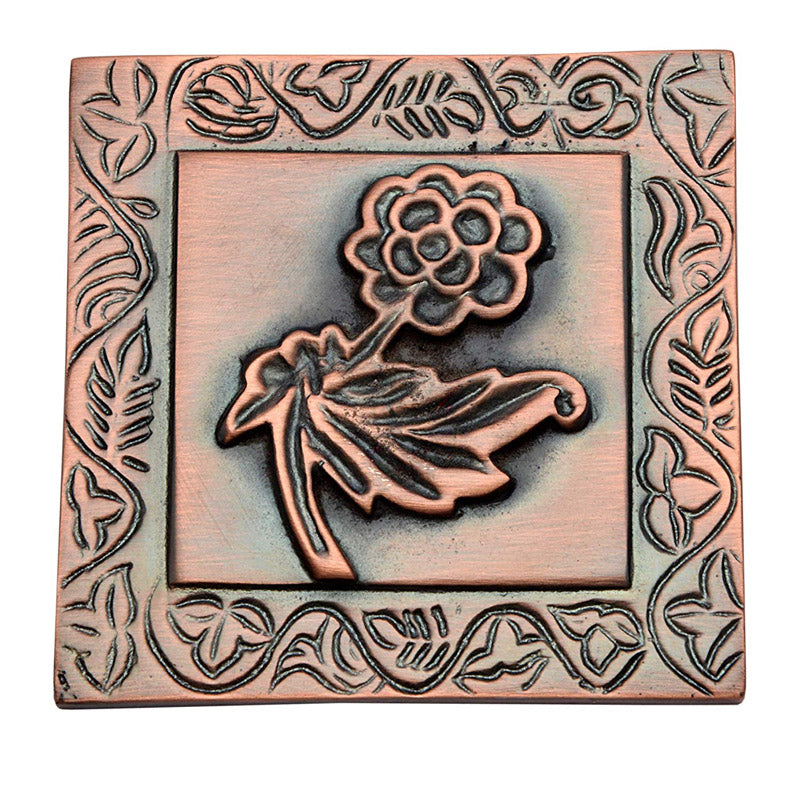 Buy 2.50" "Flower" Brass Wall Tiles-Premium Harware Products Online - Adonai Hardware