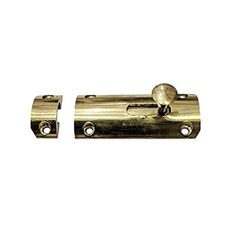 Buy 2.70" Agag Brass Latch Surface Bolt-Premium Harware Products Online - Adonai Hardware
