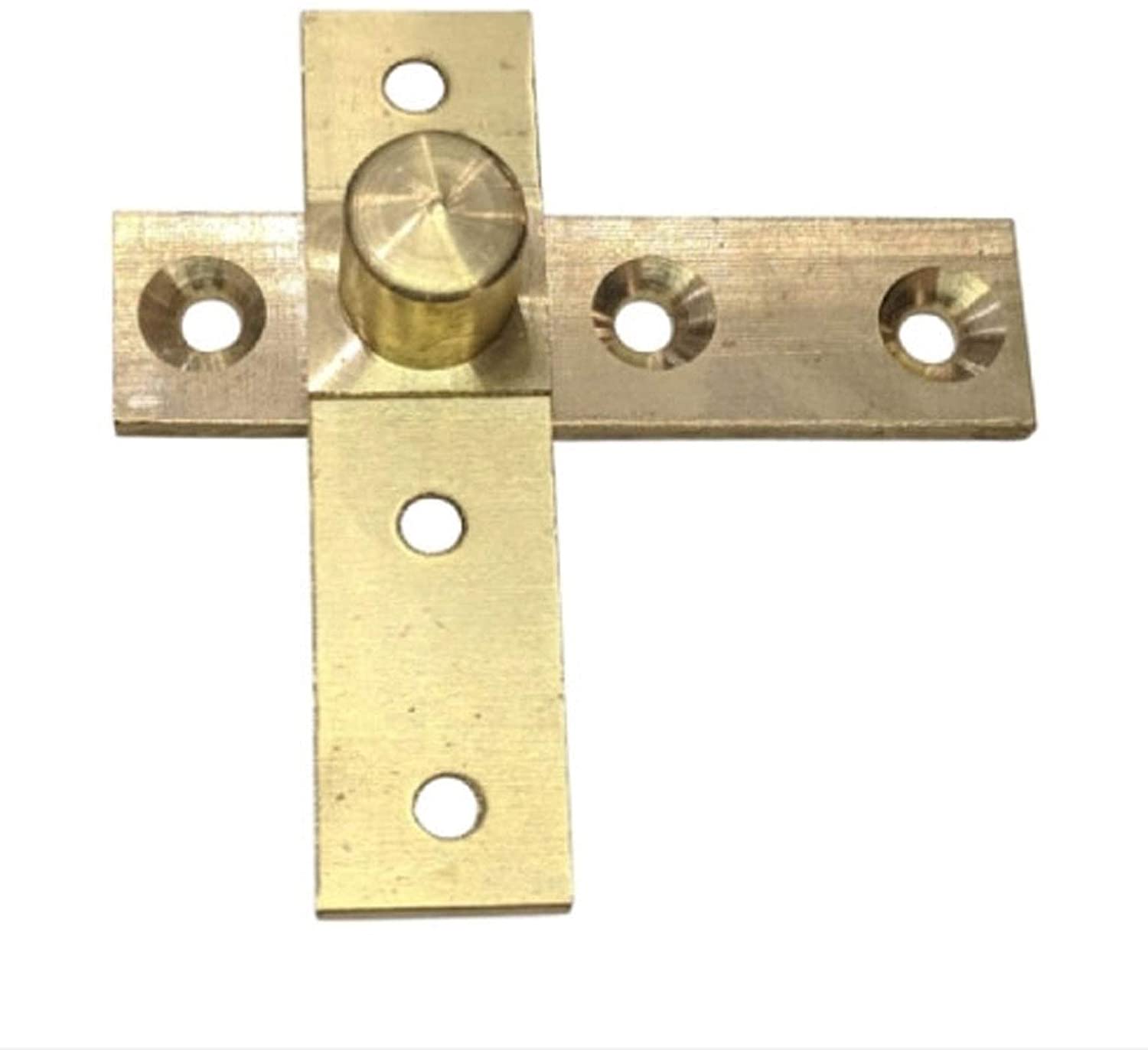 Buy 2.90" "Azekah" 360 Degree Rotation Brass Pivot Hinge - Side Axis-Premium Harware Products Online - Adonai Hardware