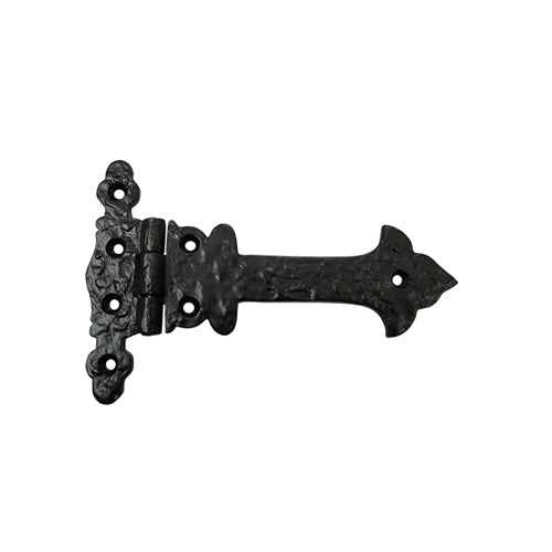 Buy 6 Inch Adonijah Antique Cast Iron Strap T Hinge with Texture-Premium Harware Products Online - Adonai Hardware