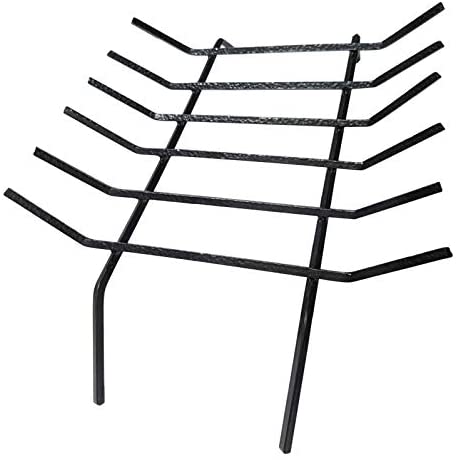 Buy 28" "Elzaphan" Wrought Iron Fireplace Log Grate-Premium Harware Products Online - Adonai Hardware