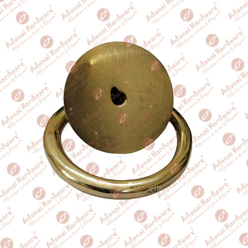 2 Inch "Reuben" Brass Ring Drop Pull