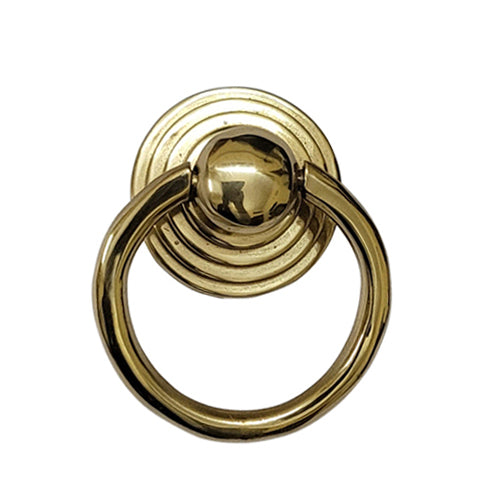 Buy 2 Inch "Reuben" Brass Ring Drop Pull-Premium Harware Products Online - Adonai Hardware
