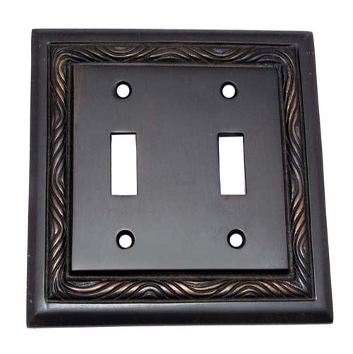 Buy 2 Toggle Rope Brass Switch Plate-Premium Harware Products Online - Adonai Hardware