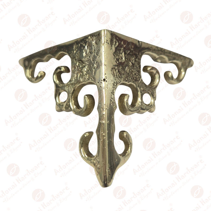 2 Inch "Diblaim" Brass Decorative Table Corner