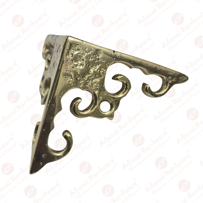2 Inch "Diblaim" Brass Decorative Table Corner