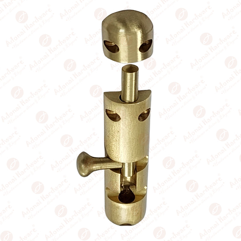 3.50" Arnon Brass Barrel Bolt