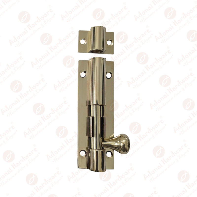 3.80" Anim Brass Barrel Bolt