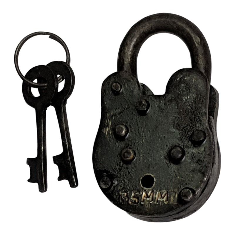 35mm "Jehonathan" Handmade Antique Iron Padlock