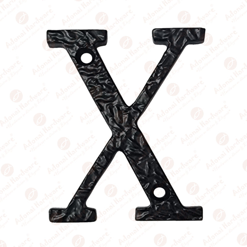 3 Inch Thin Cast Iron Letters (A-Z)