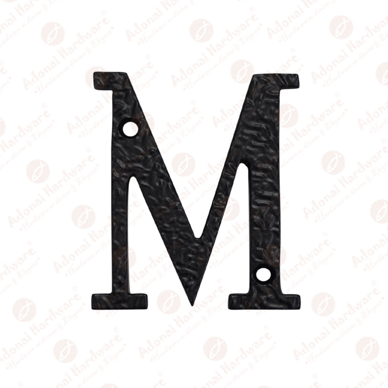 3 Inch Thin Cast Iron Letters (A-Z)