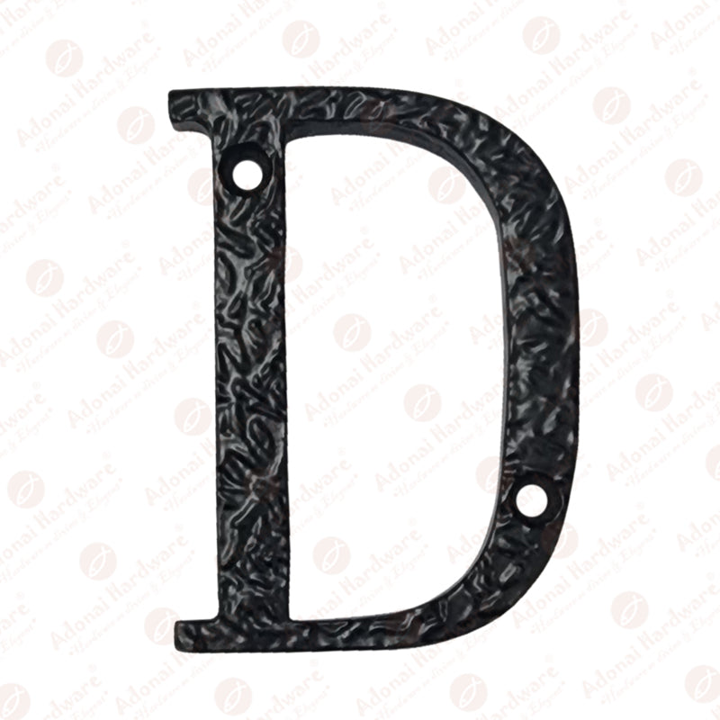 3 Inch Thin Cast Iron Letters (A-Z)