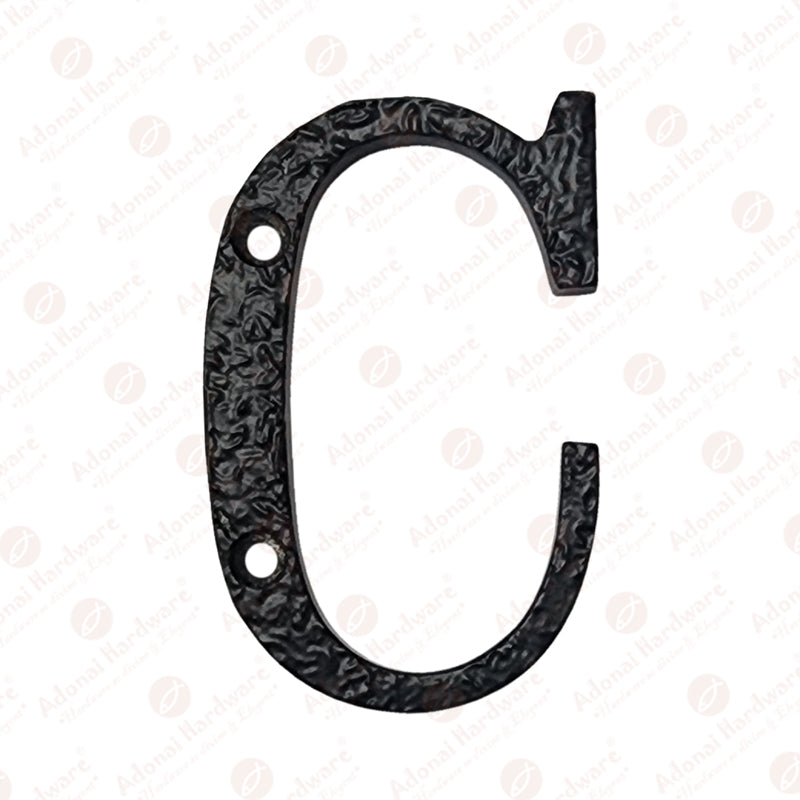 3 Inch Thin Cast Iron Letters (A-Z)
