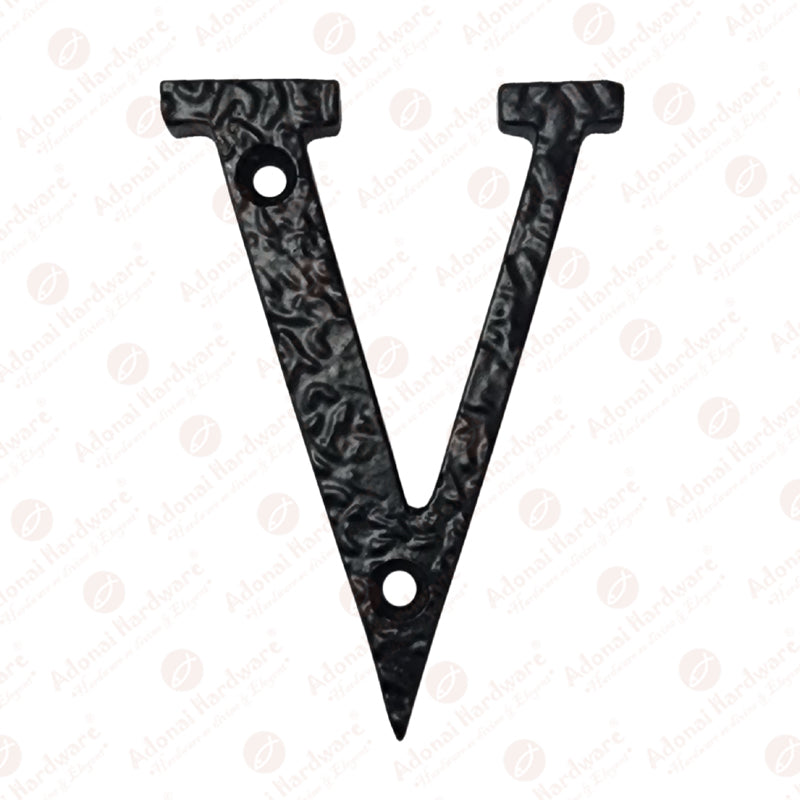 3 Inch Thin Cast Iron Letters (A-Z)