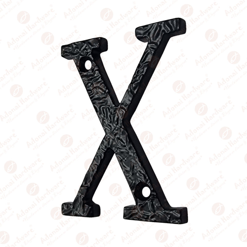 3 Inch Thin Cast Iron Letters (A-Z)