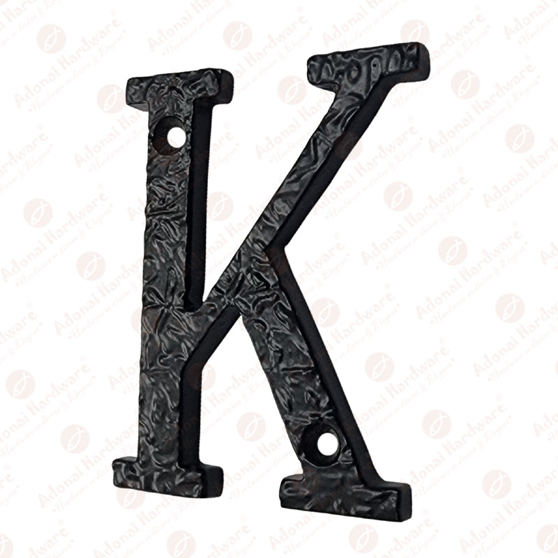 3 Inch Thin Cast Iron Letters (A-Z)