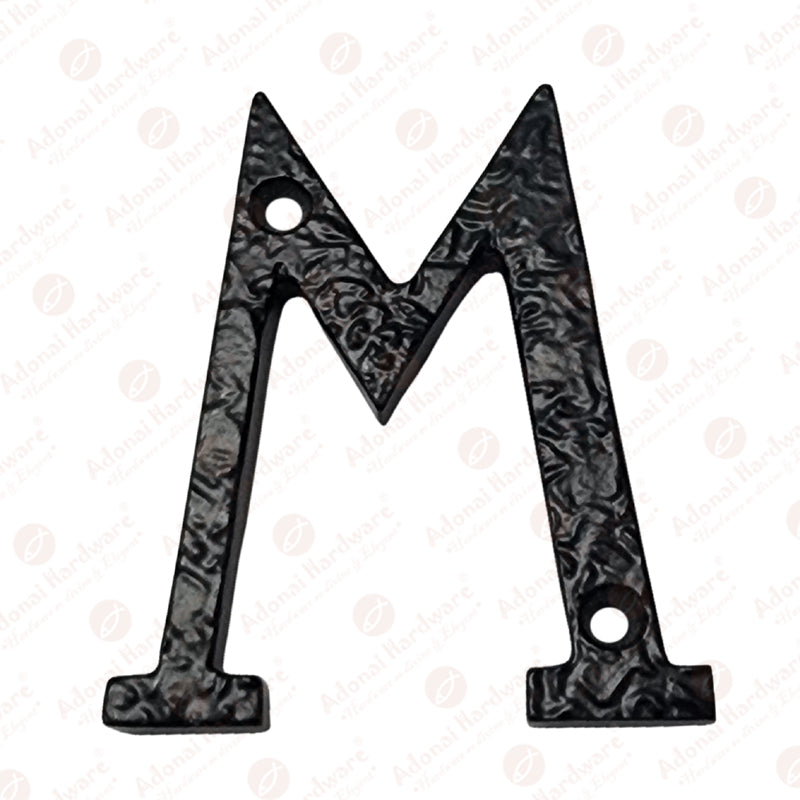 3 Inch Thin Cast Iron Letters (A-Z)