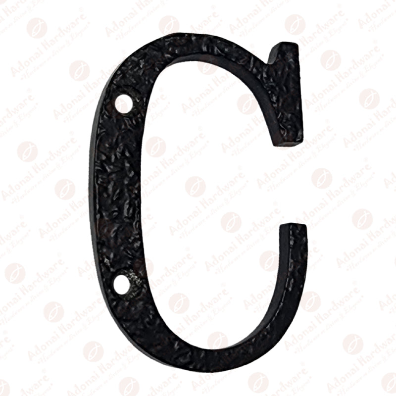 3 Inch Thin Cast Iron Letters (A-Z)