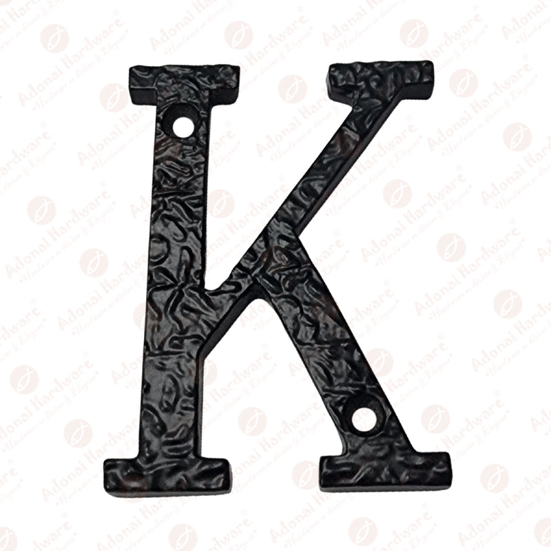 3 Inch Thin Cast Iron Letters (A-Z)