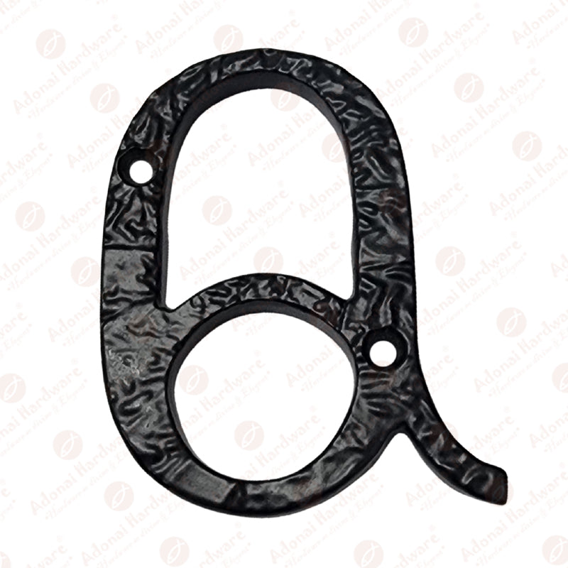 3 Inch Thin Cast Iron Letters (A-Z)