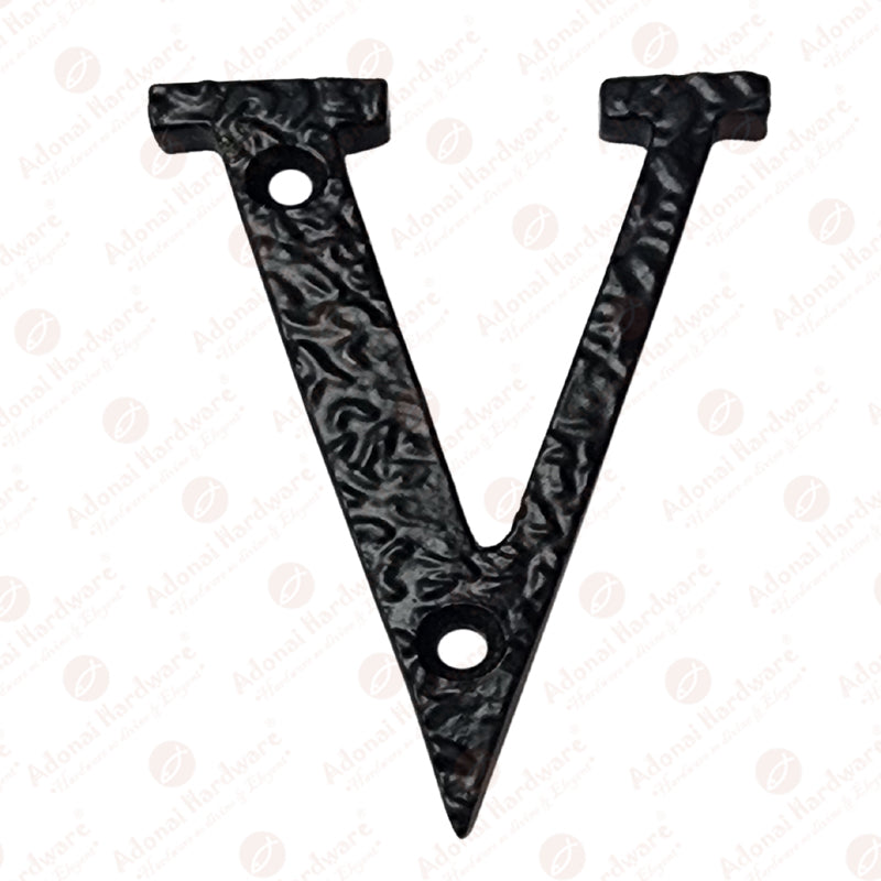 3 Inch Thin Cast Iron Letters (A-Z)