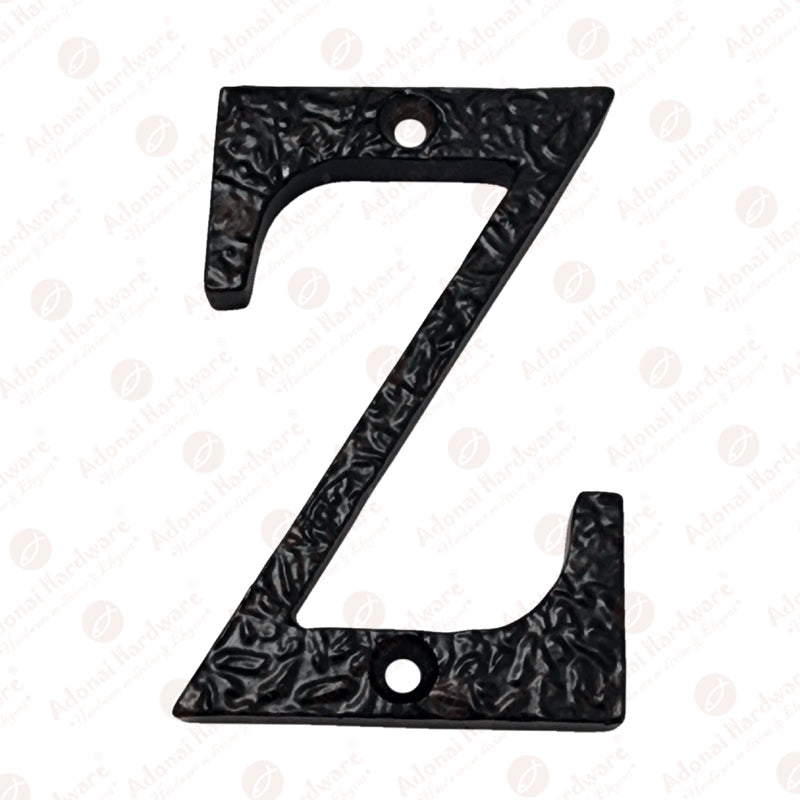 3 Inch Thin Cast Iron Letters (A-Z)