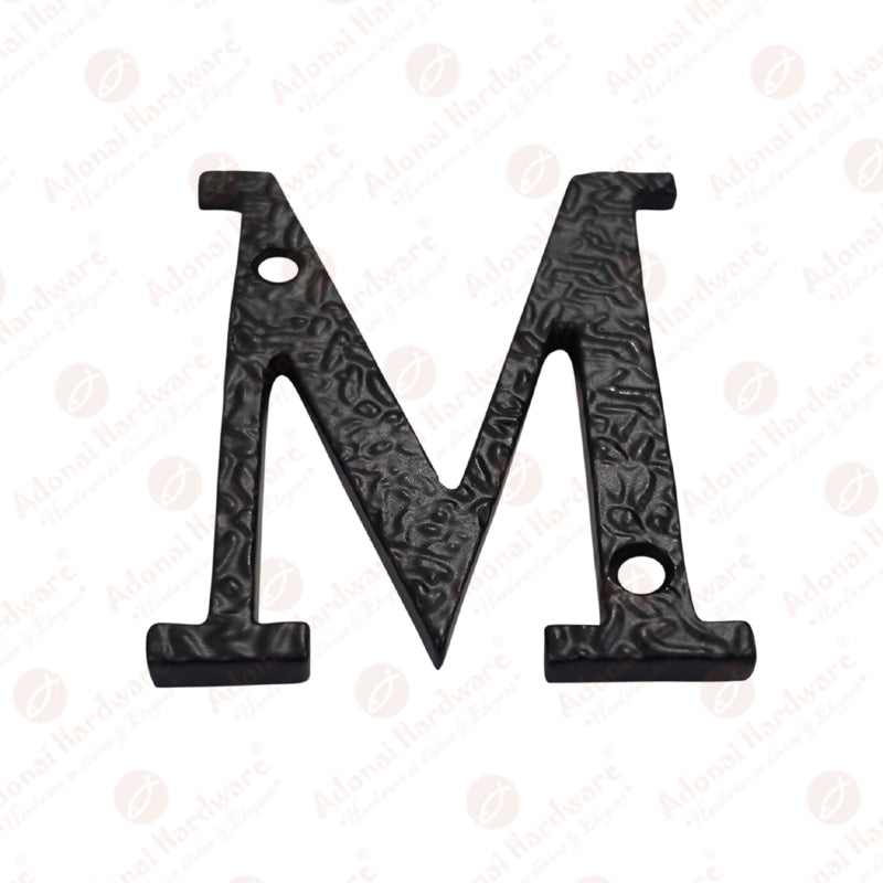 3 Inch Thin Cast Iron Letters (A-Z)