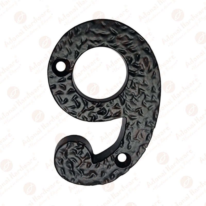 3" Aluminium Numerals (0-9)