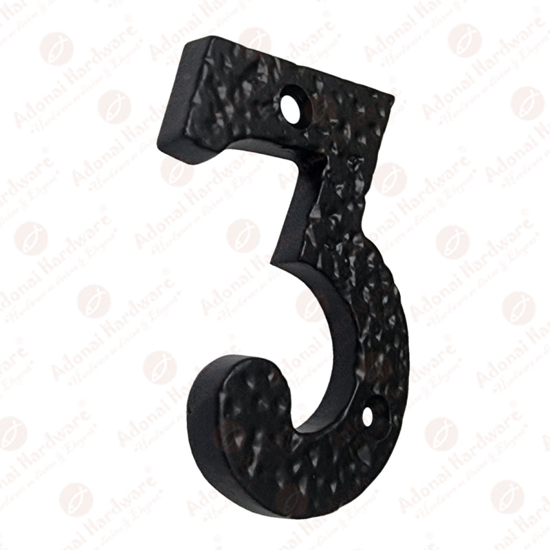 3" Aluminium Numerals (0-9)