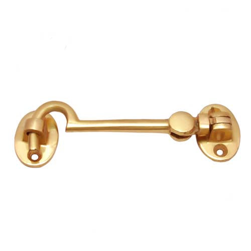 Buy 4.70" Plain Brass Cabin Hook-Premium Harware Products Online - Adonai Hardware