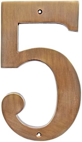 8" Brass Numerals (0-9)
