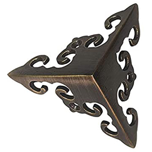 Buy 2 Inch "Diblaim" Brass Decorative Table Corner-Premium Harware Products Online - Adonai Hardware