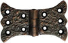 Aeneus Heavy Duty Brass Vintage Cabinet Butterfly Hinges
