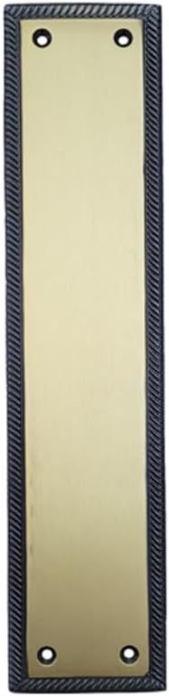 "Baalim" Brass Push Plate