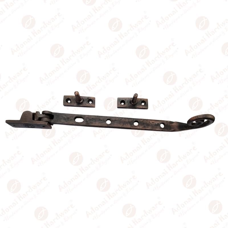 10 Inch "Lachish" Heavy Cast Iron Sturdy Window Casement Stay