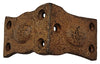"Arah" Black Antique Cast Iron L-Corner