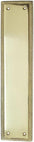 "Baalim" Brass Push Plate