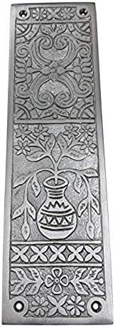 10 Inch "Melchizedek" Brass Push Plate