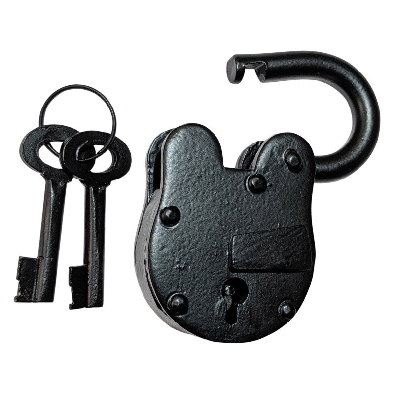 45mm "Jehonathan" Handmade Antique Iron Padlock